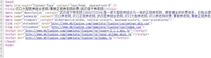 三大標簽寫法-武漢SEO